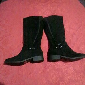 New Premier Standard Black Suede Boot Size 11